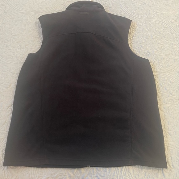 Eddie Bauer Vest Adult medium Full Zip Fleece Outdoor Casual Men - Picture 8 of 10